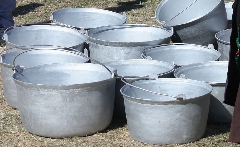 Caldron, Aluminium, Aluminum, Cast, cauldron, cooking, kettle, metal, pot, household