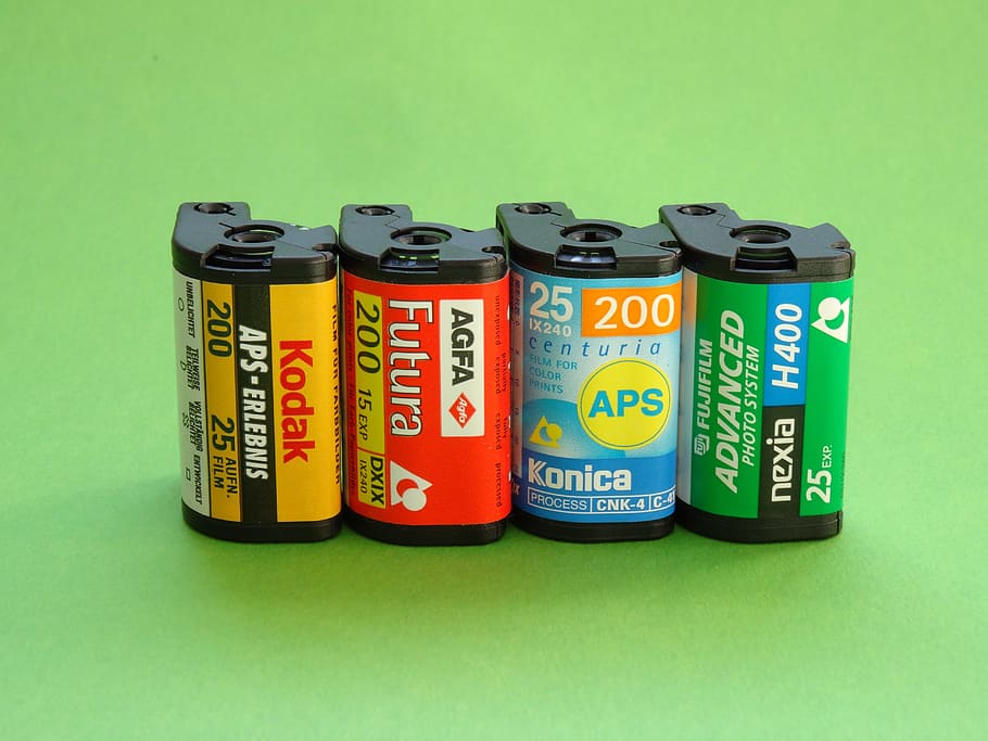 film, negative movie, analog, kleinbild film, aps, aps film, film cassette, negative, retro, photo film