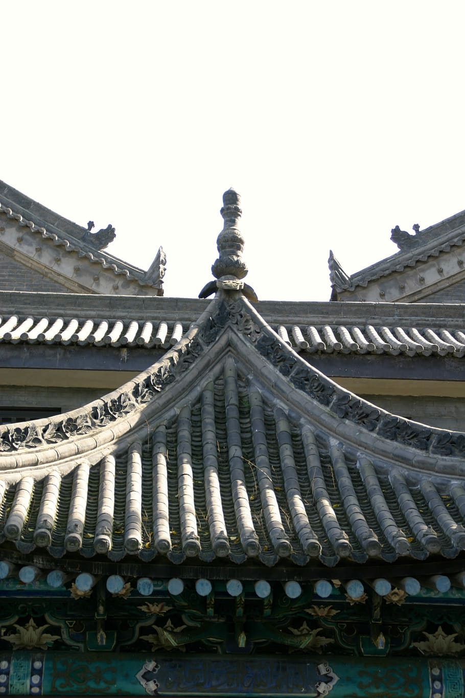 Roof, China, Dragon, Forbidden City, china, dragon, architecture, beijing, palace, ornament, building exterior