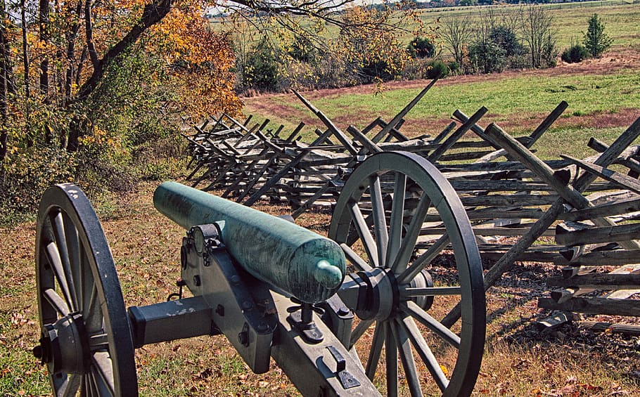 Guerra civil, cañones, guerra, civil, artillería, gettysburg, histórico, unión, campo de batalla, pennsylvania