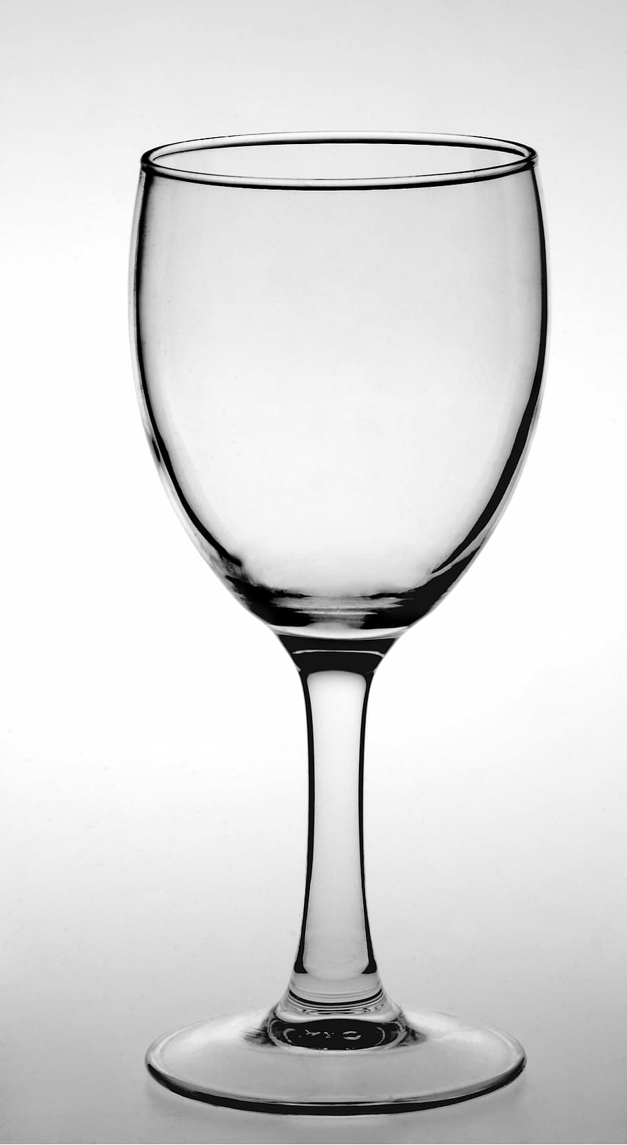 clear wine glass, glass, white background, black lines, goblet, red wine glass, drinking glass, drink, alcohol, studio shot
