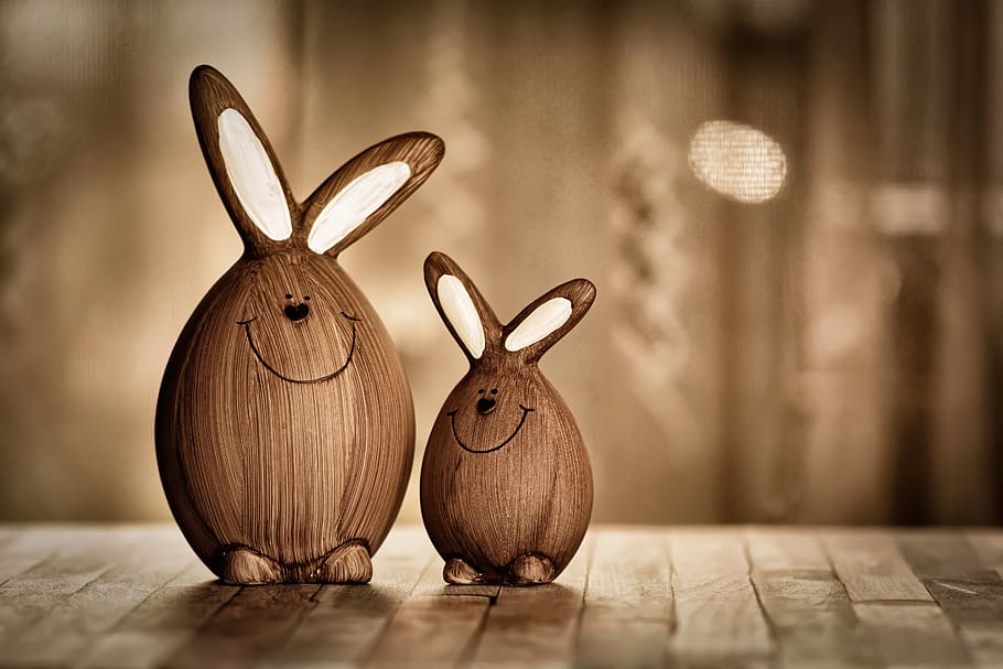 figures, funny, easter bunny, easter, happy easter, easter figures, hare, easter decoration, cute, holiday