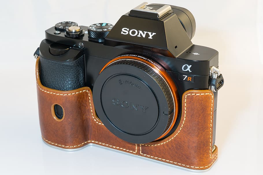Sony, A7R, Camera, Mirrorless, Dslr, sony, a7r, old-fashioned, retro styled, camera - photographic equipment, old