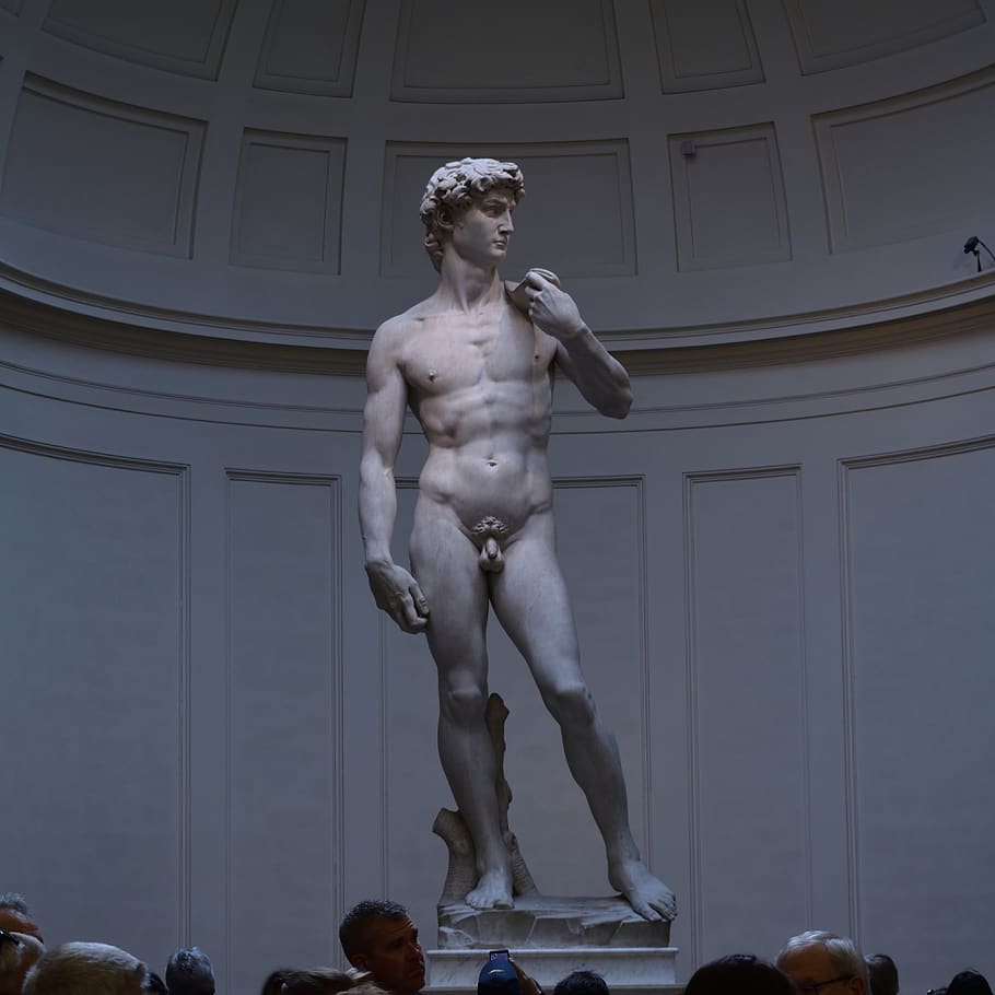 Florencia, David, Italia, estatua, Miguel Ángel, escultura, Toscana, representación humana, arquitectura, representación