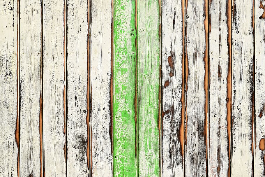 putih, hijau, kayu, permukaan, dinding, pola, tekstur, kayu - Bahan, latar belakang, papan