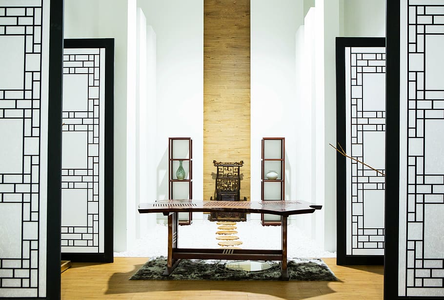dua, jelas, tabel deocr, tabel, oriental, orientalisme, studio sewa, studio, di dalam ruangan, Kamar domestik