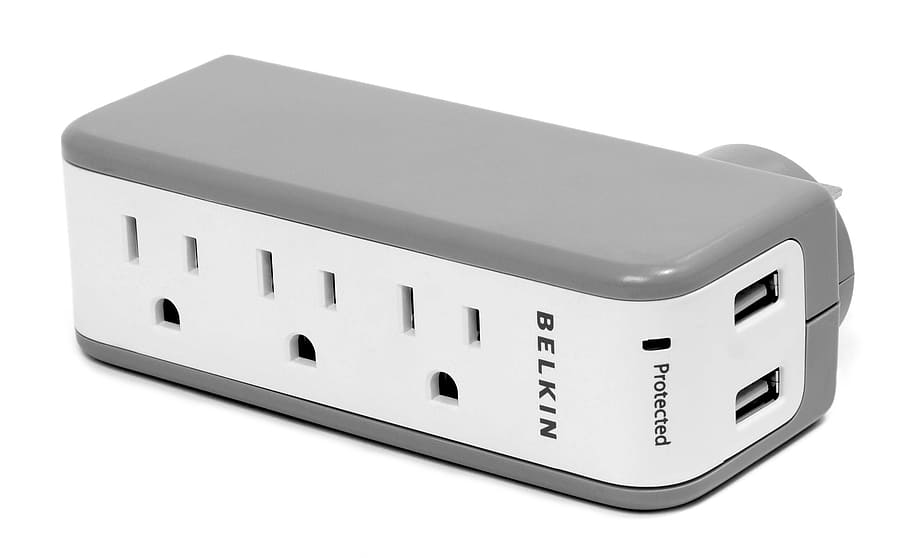 belkin, surge, protector, cut out, white background, technology, connection, single object, data, white color