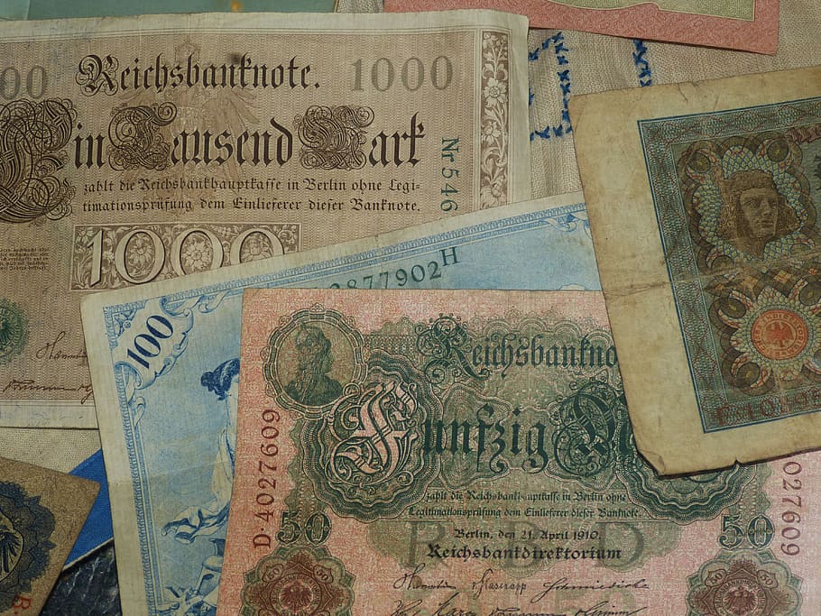 Billete de un dólar, billetes, papel moneda, dinero, moneda, pagar, parecer, finanzas, históricamente, crisis financiera