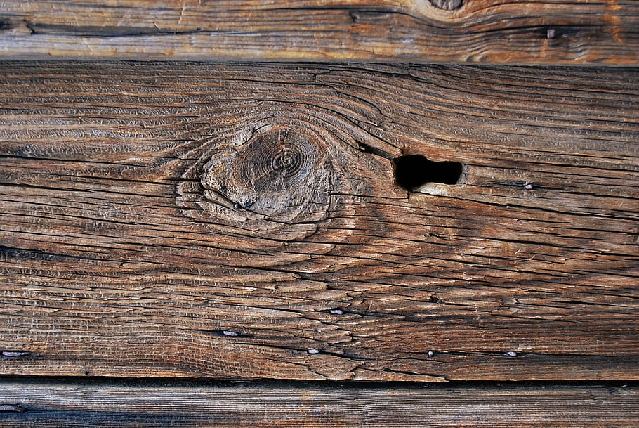 brown, wooden, plank, hole, board, rub, keyhole, wood, invoice, texture