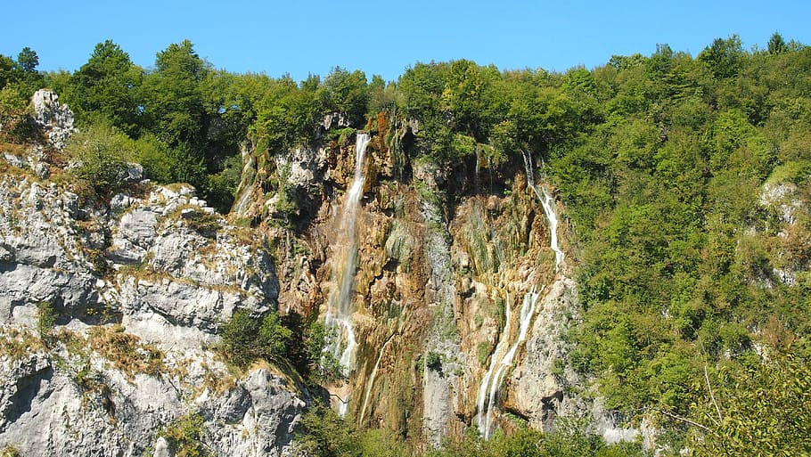 plivicer lakes, croatia, forest, national park, world natural heritage, waterfall, natural monument, landscape, nature reserve, water
