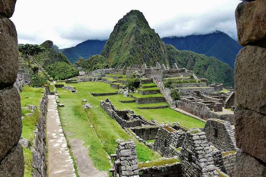 terrace, relic, stairs, hillside, stone, monuments, alpine, inca, machu Picchu, cusco City