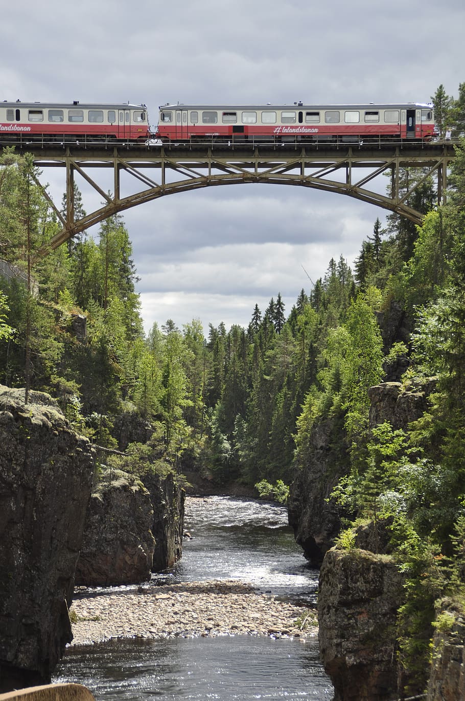 train, abyss, hiking, height, trained, transport, belt, sweden, wanderer, courageous
