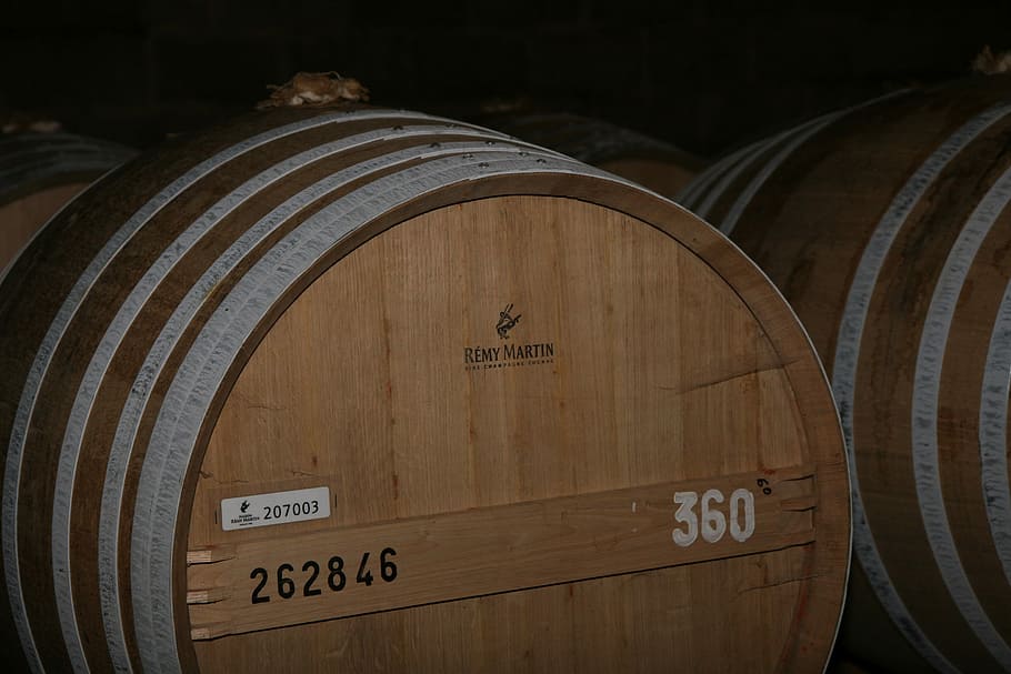 Cognac, Barrel, Merek, Vintage, Alkohol, mahal, gudang anggur, tong anggur, teks, gudang