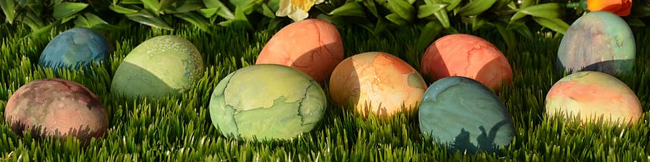 assorted-color eggs, easter eggs, easter, egg, decoration, easter decoration, happy easter, colorful, colorful eggs, color