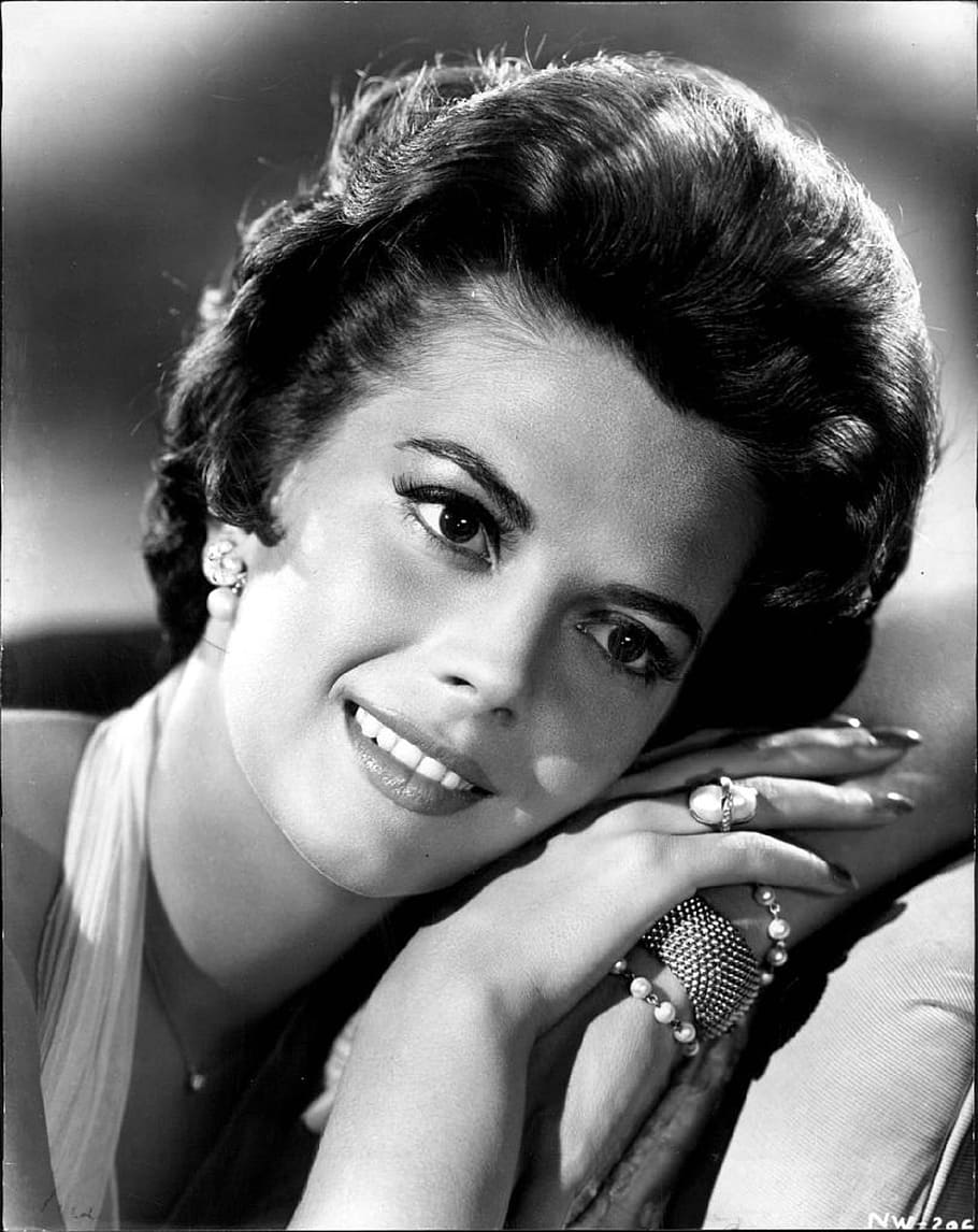 natalie wood, actress, vintage, movies, motion pictures, monochrome, black and white, pictures, cinema, hollywood