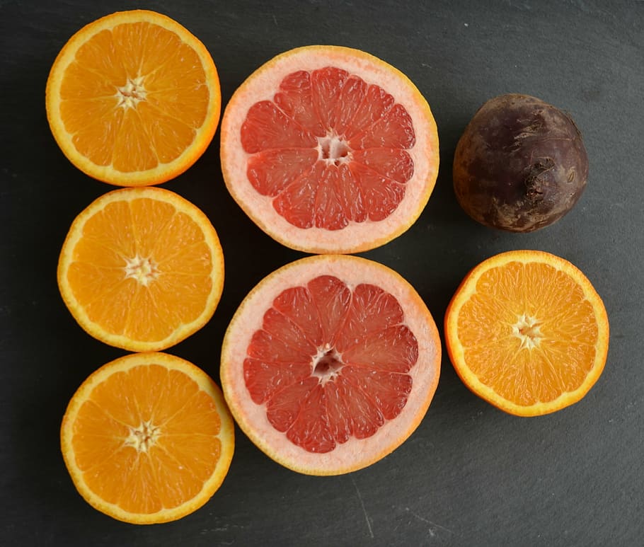 rodajas de cítricos, remolacha, pomelo, naranja, comida, fruta, frescura, cítricos, rebanada, orgánico