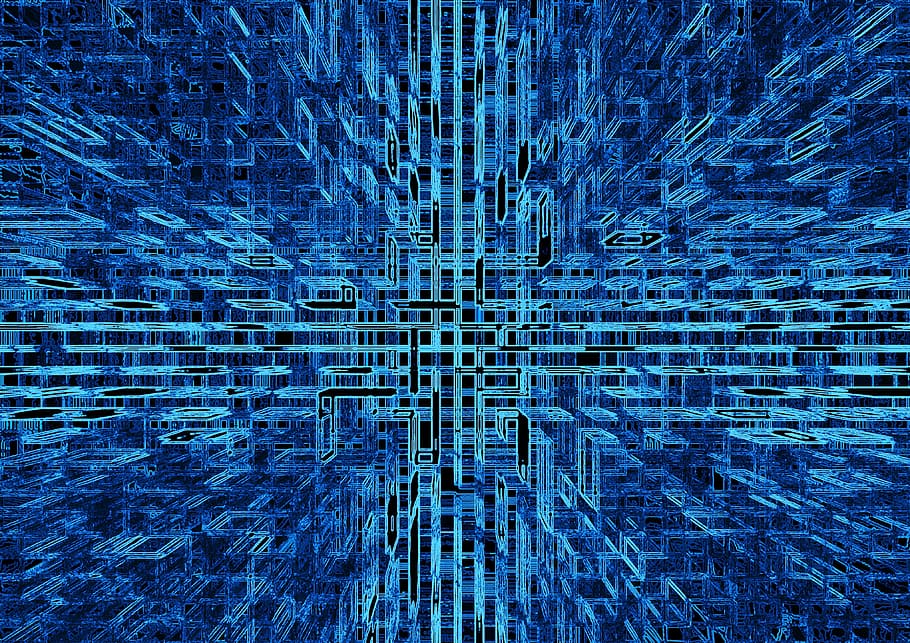 light, digital, texture, blue, full frame, connection, technology, backgrounds, pattern, cyberspace
