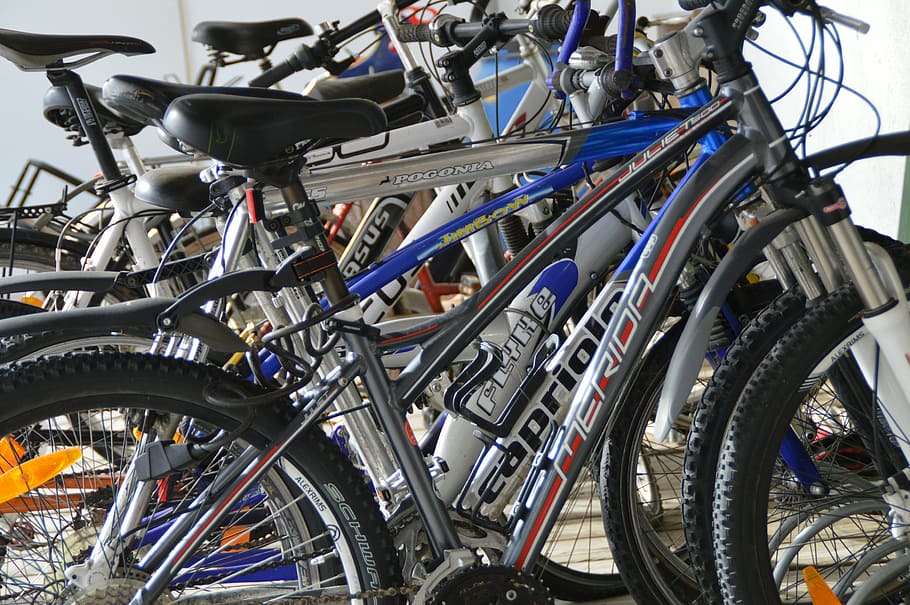 bike, wheels, bicycles, mountain bike, cycling, bicycle, transportation, land vehicle, mode of transportation, stationary