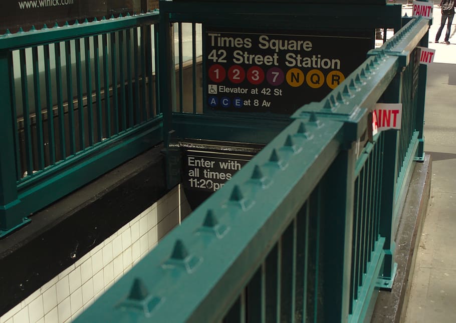 Nueva York, metro, Manhattan, tren, transporte, urbano, ciudad, America, estación, viaje