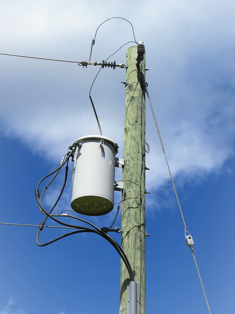 Utility, Transform, Transformer, electric, electrical, lines, pole, transmission, residential, rural