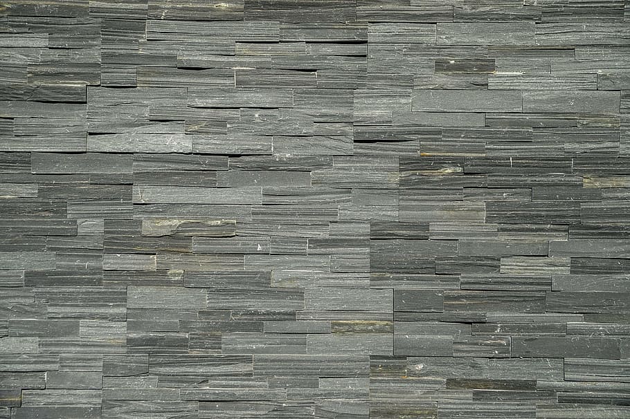 slate, wall, texture, stone, black, backgrounds, pattern, material, brick, construction Industry