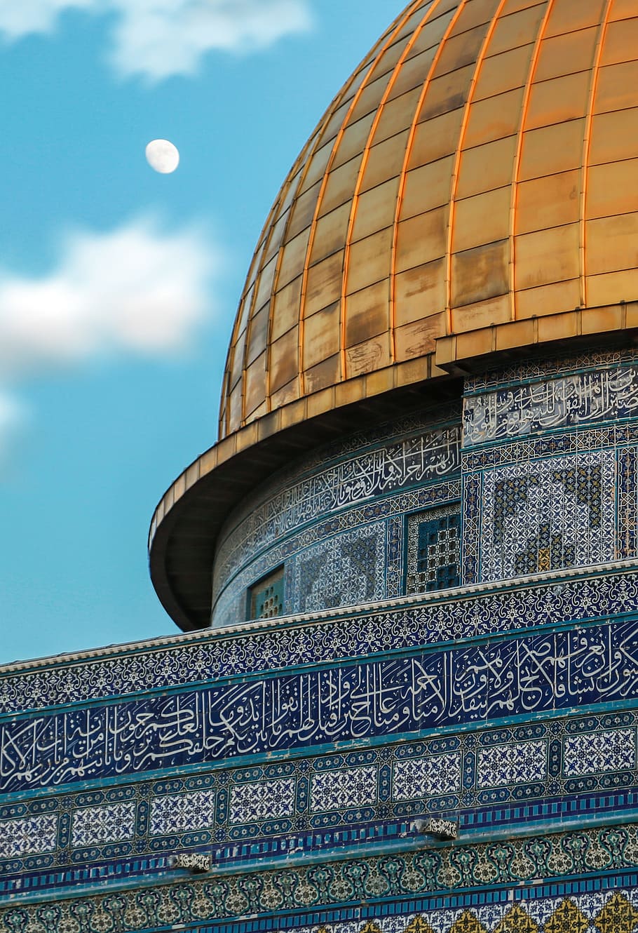 Dome Of The Rock, Architecture, dome, islam, mosque, famous Place, cultures, religion, building Exterior, built Structure
