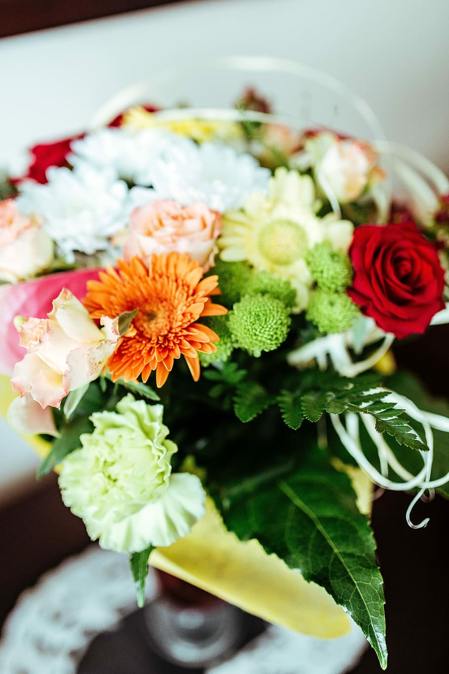 配置, 美しい, 花束, 花, 植物, きれい, アレンジメント, 結婚式, バラ-花, 装飾