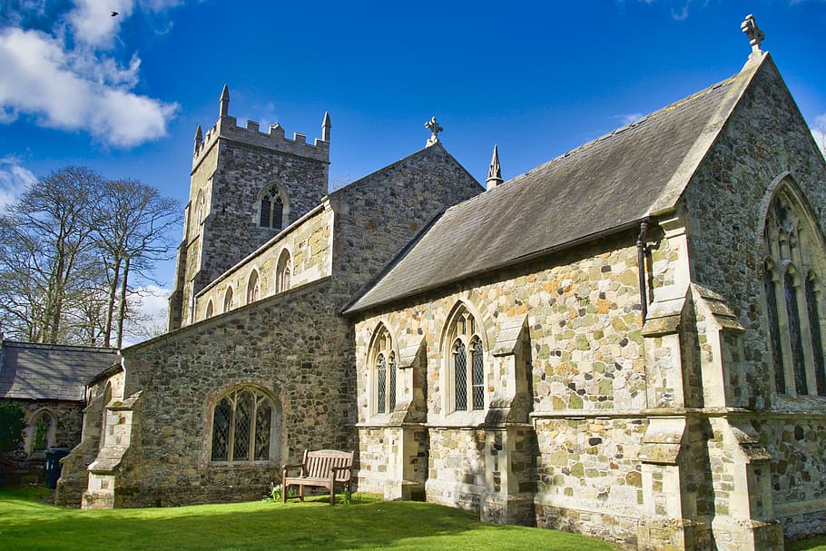 church, stone, architecture, medieval, abbey, monastery, history, built structure, building exterior, place of worship