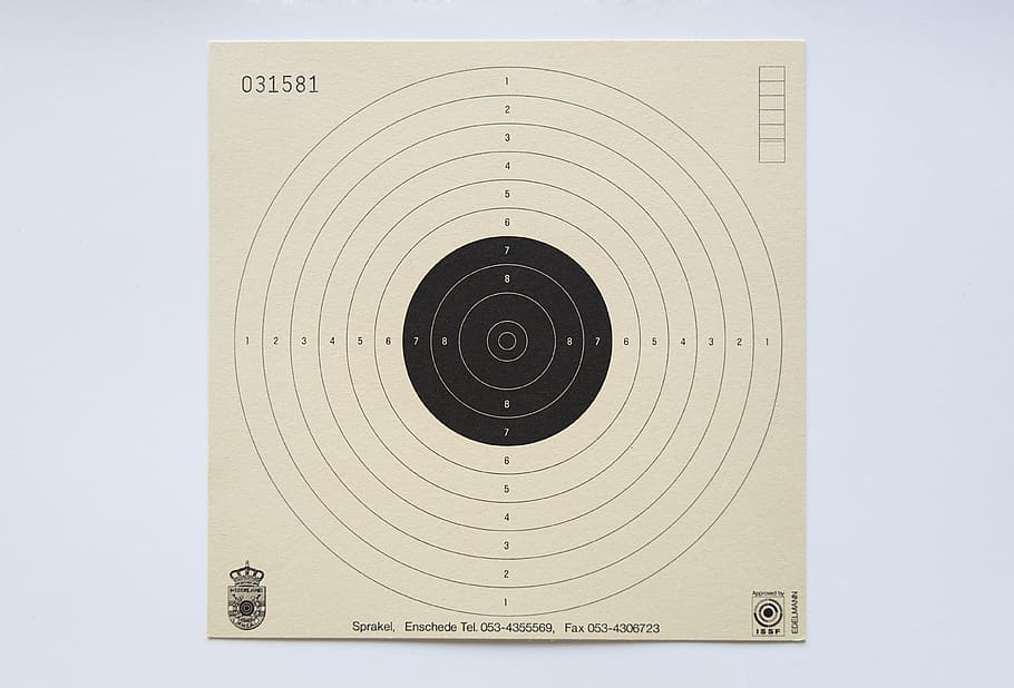crossbow target paper, target, paper, shoot, circles, goal, round, blank, competition, air gun