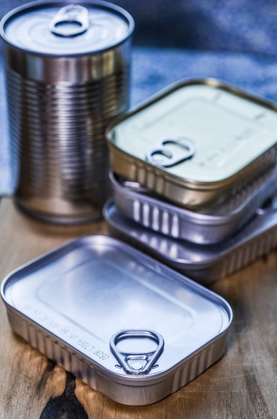 can, kitchen, product, wooden, canned, container, metal, shiny, steel, conserve