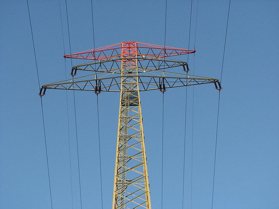 Electricity, Energy, Power Line, power, technology, modern, industry, efficiency, metal, tower