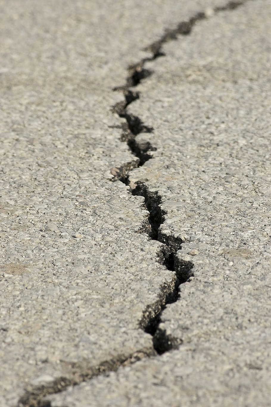 closeup, photography, cracked, gray, concrete, surface, earthquake, fracture, asphalt, split