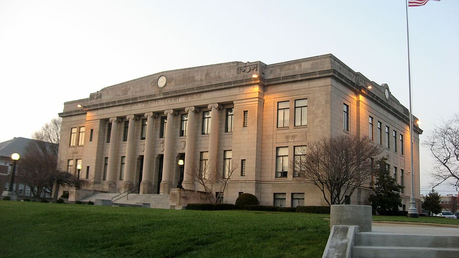 washington, indiana, Daviess County courthouse, Washington, Indiana, building, courthouse, daviess county, public domain, architecture, building Exterior