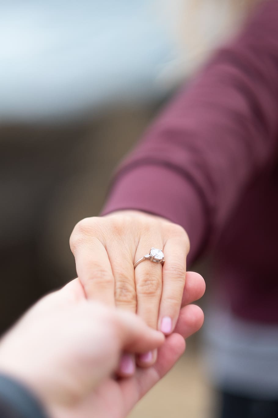 Jikolililili EKG Love Zircon Heart-to-heart Open Couple Pair Ring Wedding  Ring Set Engagement Rings for Women Deals - Walmart.com