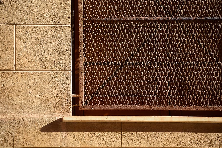 Window, Grid, Grilles, Stainless, window grilles, metal, facade, wall, background, structure