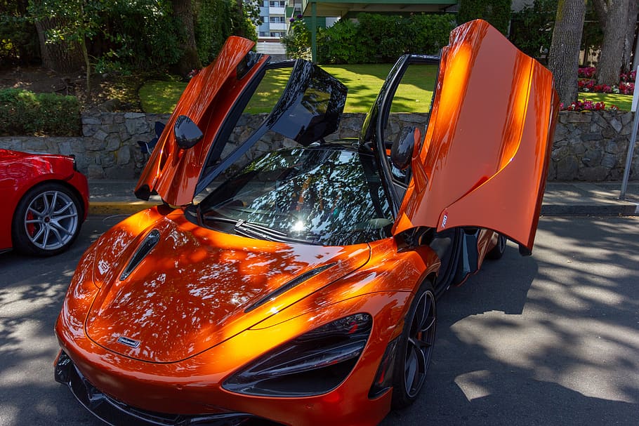 McLaren, 720, luxo, veículo, velocidade, automóvel, rápido, esporte, poder, moderno
