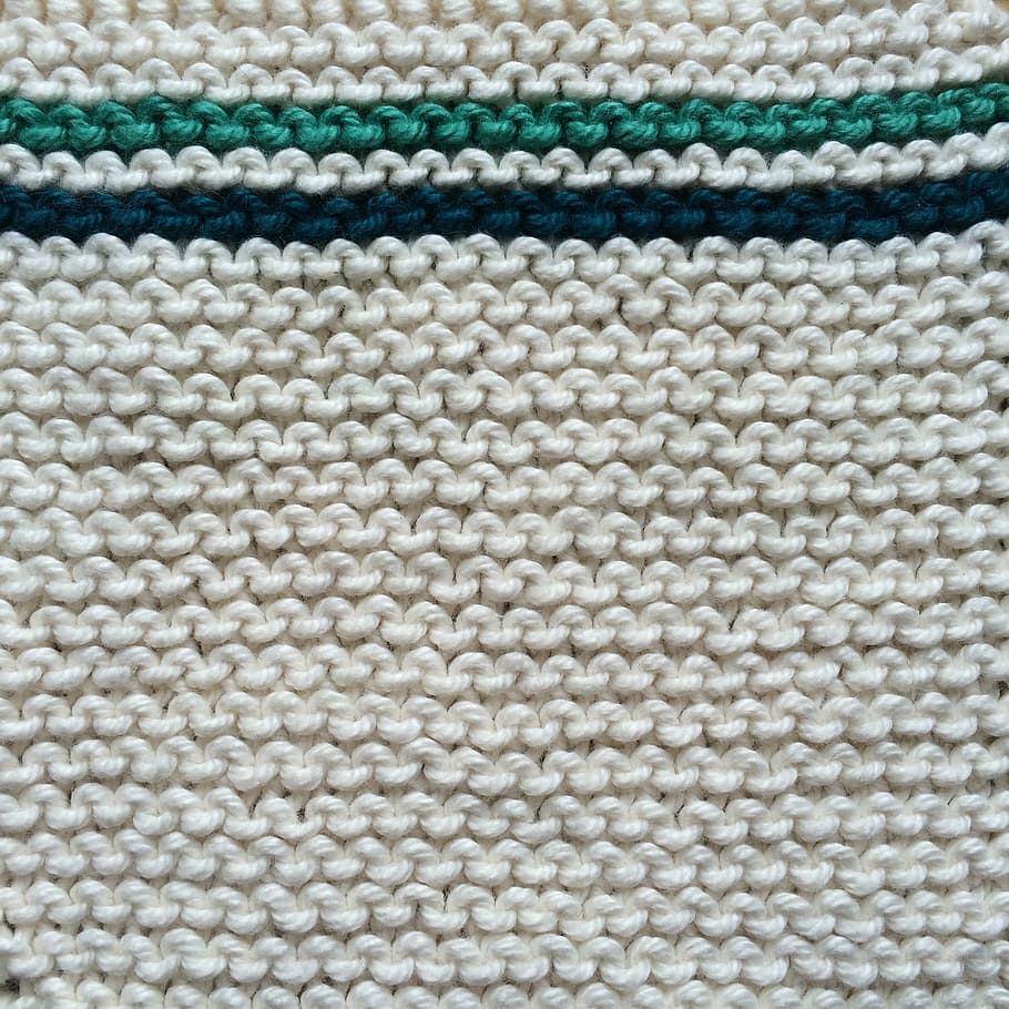 white, teal, knit, textile, knitting, fabric, wool, purl, background, stitch