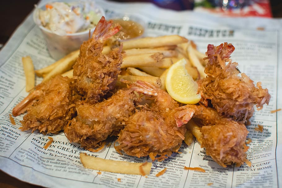shrimp dishes, bubba gump restaurant, Shrimp, dishes, restaurant, eating out, fried, shrimps, food, meal