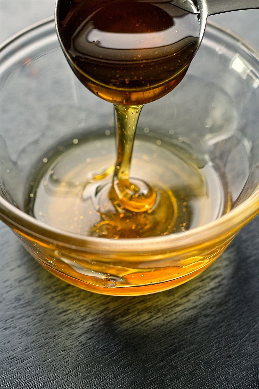 clear, glass container, brown, liquid, honey, ingredient, healthy, food, sweet, organic
