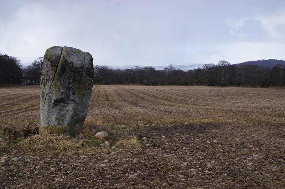 standing stone, batu celtic, batu pictish, celtic, batu, Hebrida, Skotlandia, Callanish, neolitik, henge