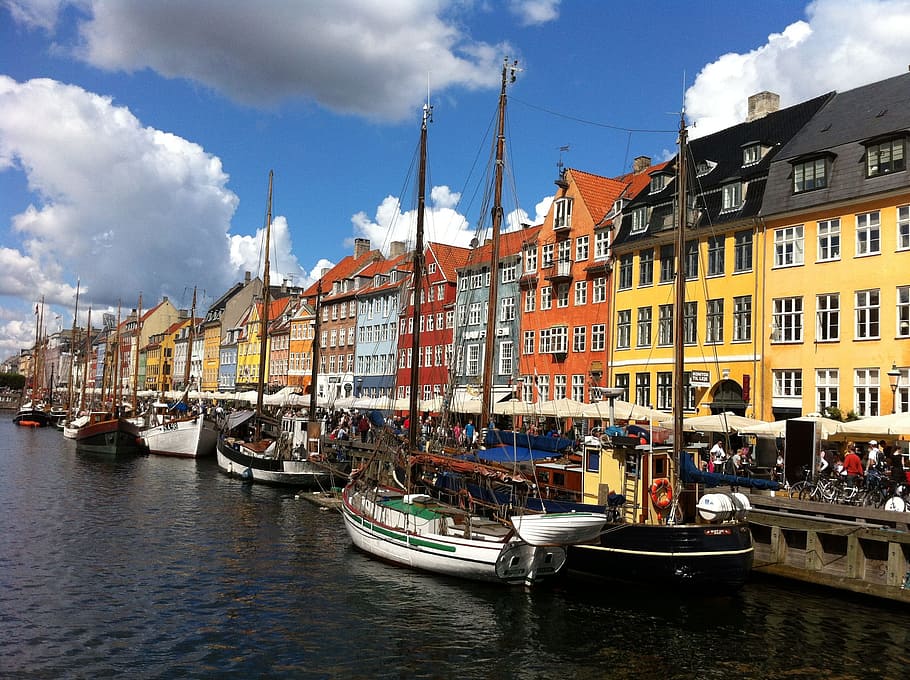 Copenhague Dinamarca, Nyhavn, Copenhague, Dinamarca, ciudad, escandinavo, escandinavia, turismo, histórico, atracción