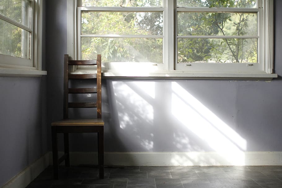 chair, dining room, kitchen, sun, shadow, window, furniture, house, interior, home