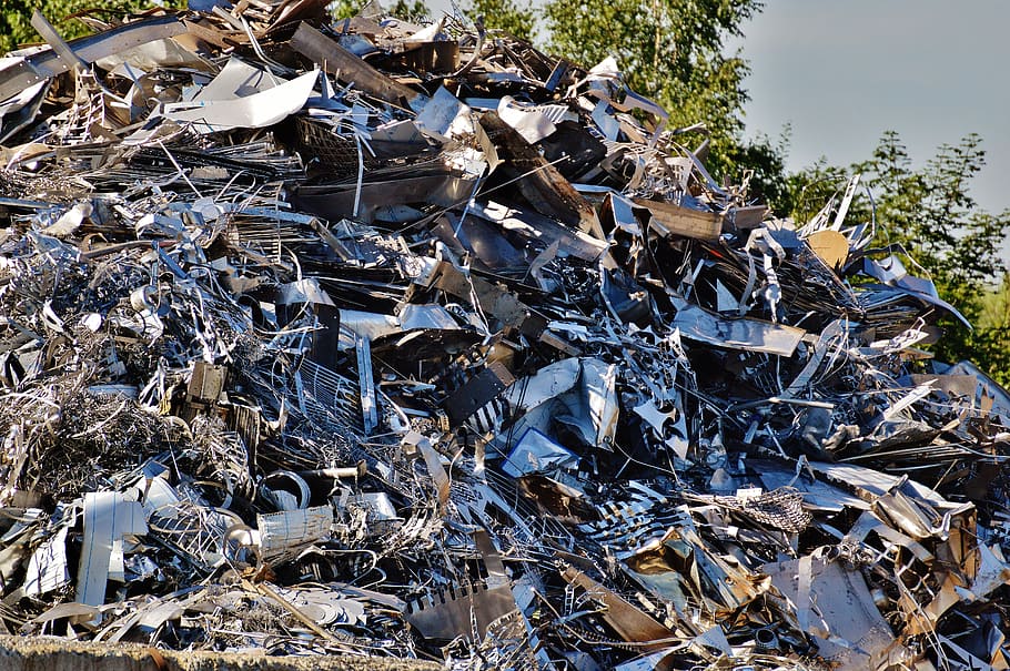 iron, scrap, scrap metal, scrap iron, recycling, metal, old, junkyard, day, garbage
