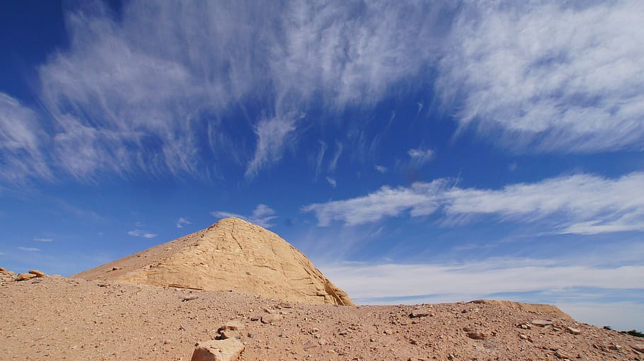sky, egypt, dunes, mountain, tour, africa, cloud, hot, cloud - sky, desert