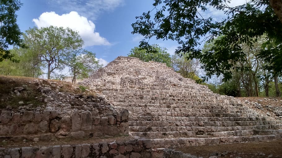 Edzná, Cultura, México, Historia, antigua, civilización, maya, turismo, arqueológico, pirámide