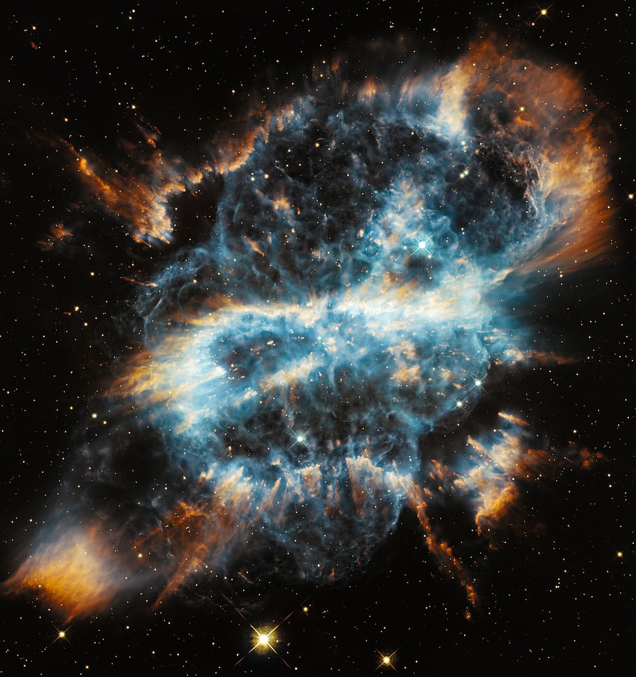 spiral planetary nebula, nebula, universe, hubble, galaxy, stars, space, ngc 5189, cosmos, ic 4274