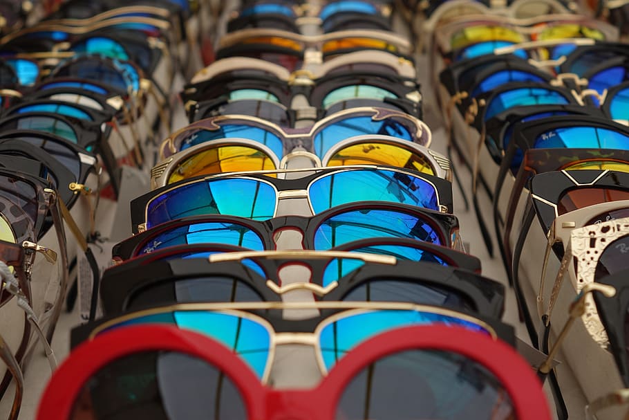assorted-color sunglasses lot, Sunglasses, Summer, Sun, Sun, Sun, Sun Protection, summer, sun, eye protection, glasses, leisure