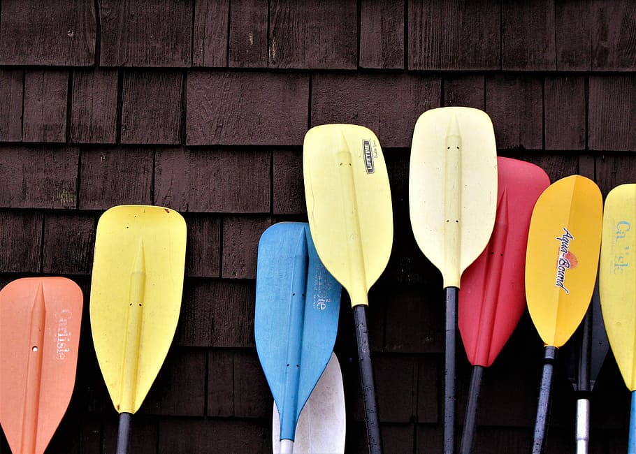 paddle lot, paddle, summer camp, camp, summer, adventure, canoe, river, recreation, sport