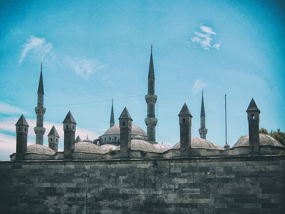 istanbul, turkey, blue mosque, islam, architecture, ottoman, travel, landmark, tourism, culture