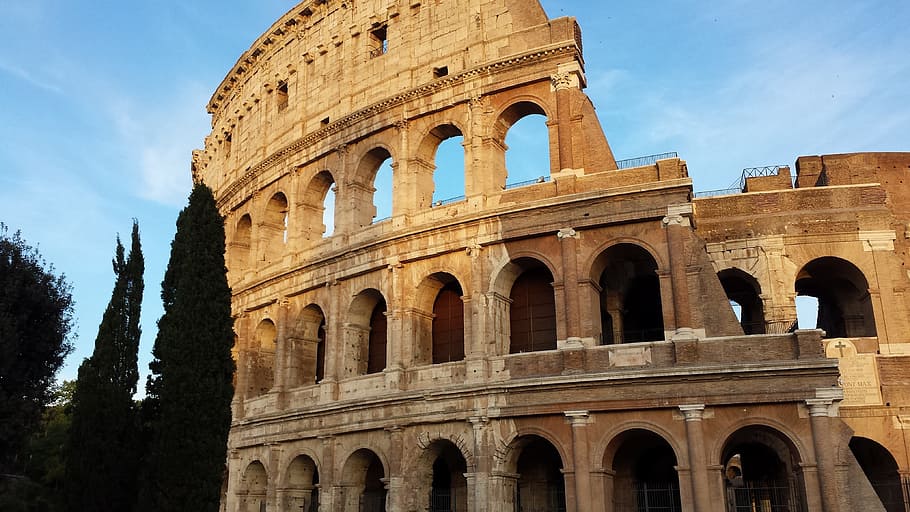 colloseum, rome, ancient, architecture, italy, tourism, monument, amphitheater, italian, colosseo